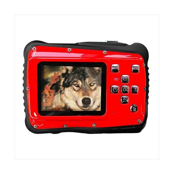 ヴェルド TN-WTP-CAM01/RED レッド コンパクトデジタルカメラ (800万画素)_1