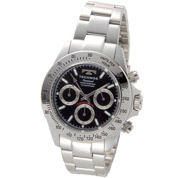 TECHNOS（テクノス） TECHNOS TP0403SB テクノスメンズクロノグラフSS 