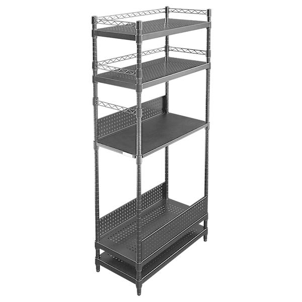 デスク デスクサイドラックラージ ゲーミング家具 在宅 リモート バウヒュッテ Bauhutte BHS-700SM メーカー直送 日時指定不可_1