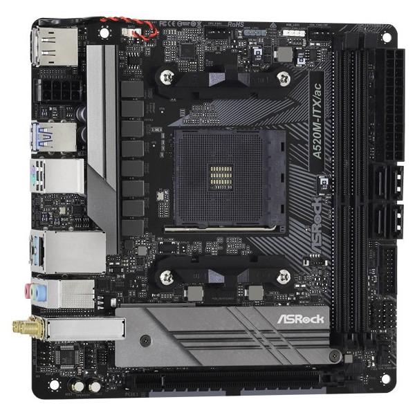 新品未開封　ASRock A520M-ITX/ac マザーボード ASRock（アスロック） ASRock A520M-ITX/ac Mini-ITXマザーボード