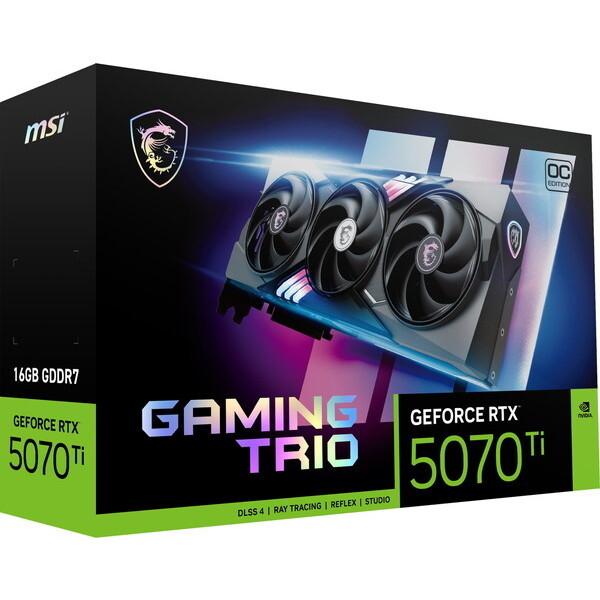 MSI MSI GeForce RTX 5070 Ti 16G GAMING TRIO OC グラフィックボード