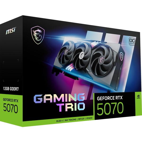 MSI MSI GeForce RTX 5070 12G GAMING TRIO OC グラフィックボード