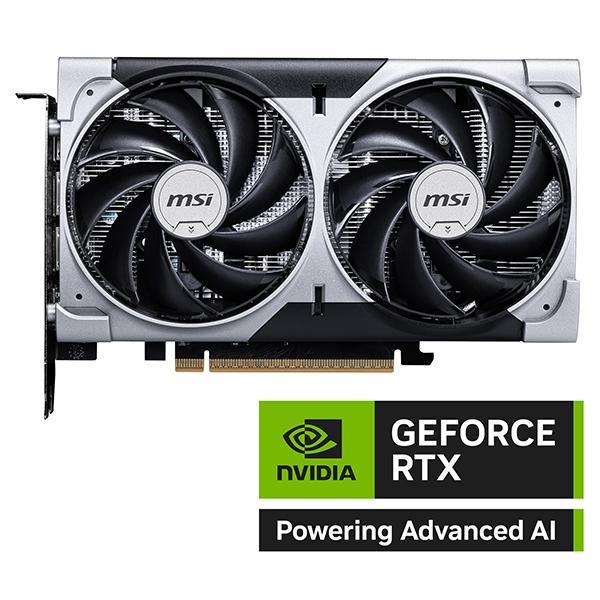 MSI MSI GeForce RTX 5060 8G VENTUS 2X OC ブラック グラフィック