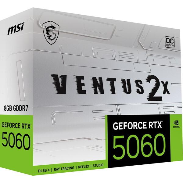 MSI MSI GeForce RTX 5060 8G VENTUS 2X OC WHITE ホワイト