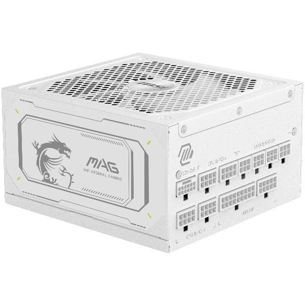 MSI MSI MAG A1000GL PCIE5 WHITE ホワイト 電源ユニット メーカー直送