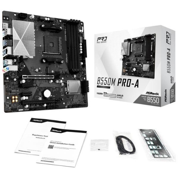ASRock B550M Pro-A Micro ATXマザーボード メーカー直送_6