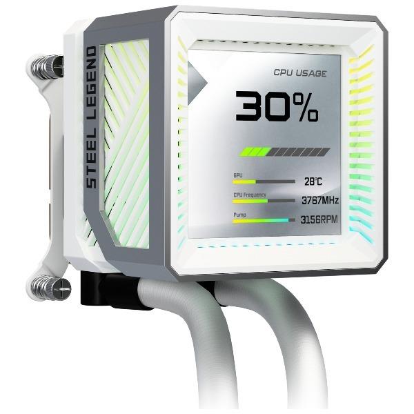 ASRock（アスロック） ASRock Steel Legend 360 LCD 水冷CPUクーラー