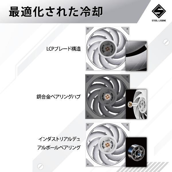 ASRock Steel Legend 360 LCD 水冷CPUクーラー メーカー直送_15