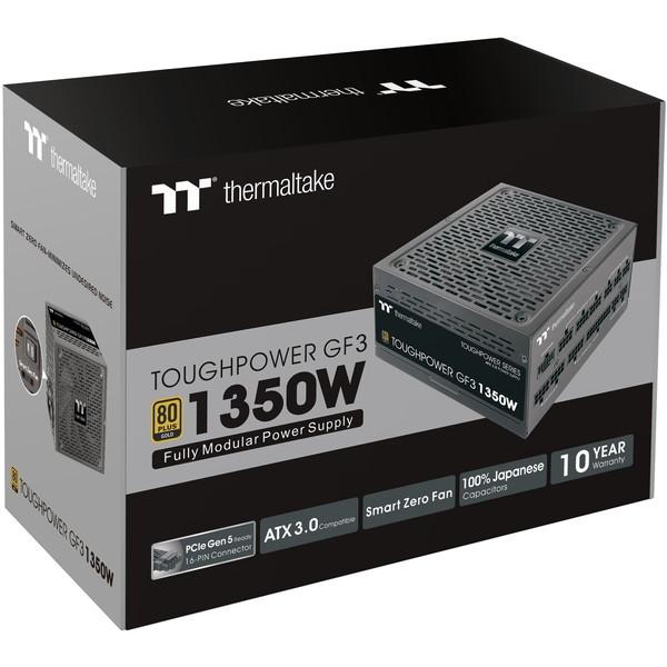 未開封 ATX電源 1350W GOLD PS-TPD-1350FNFAGJ-4 e-TREND｜Thermaltake PS-TPD-1350FNFAGJ-4 [ATX 3.0電源 80PLUS