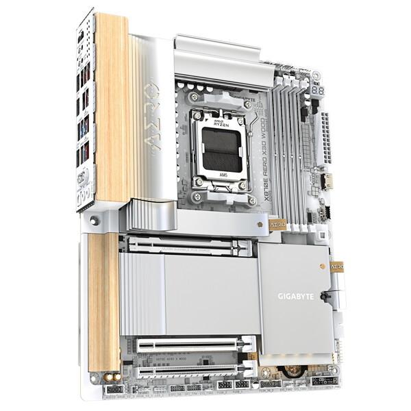 GIGABYTE X870E AERO X WOOD ホワイト マザーボード メーカー直送_1