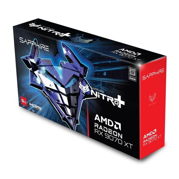 グラフィックボード・グラボ・ビデオカード SAPPHIRE NITRO+ AMD RX9070XT SAPPHIRE SAPPHIRE NITRORX9070XT16GB/11348-01-20G ブラック