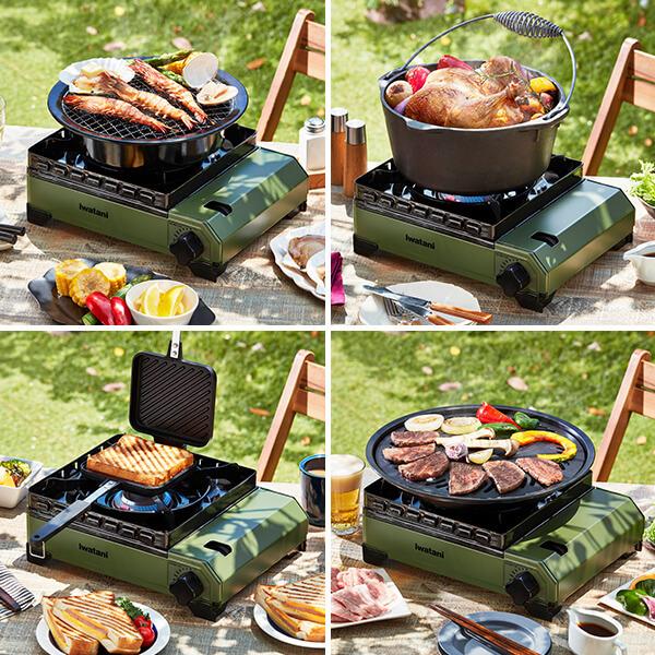 イワタニ　カセットフー　ピクニックセット　未使用品 ☆ イワタニ カセットフー・コンロ 未使用 ピクニック アウトドア