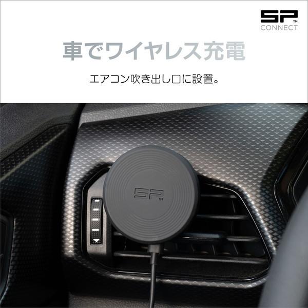 D34230 SP CONNECT クルマ用 スマホホルダー ＋ ワイヤレス充電器 15W チャージングベントマウント(SPC＋) デイトナ_2