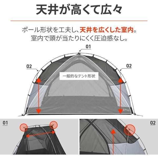 DAYTONA（デイトナ） neGla(ネグラ) バイク用 テント 1人用 春夏秋 前