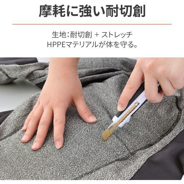 デイトナ(Daytona) バイク用 インナーウェア(プロテクター別売) 耐切創(HPPE)/ストレッチ生地 耐切創インナープロテクター HBP-018 グレー Mサイズ 41653_3