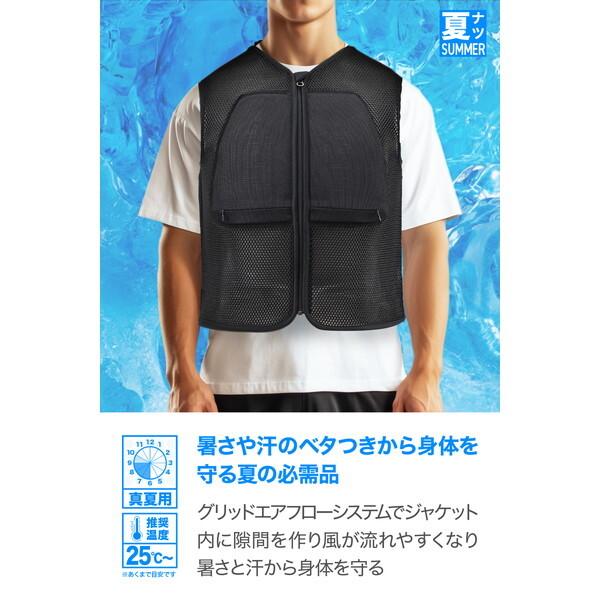 デイトナ D60938 SAS-TEC バイク用 プロテクター インナー ウェア CE規格 JMCA推奨 フルメッシュ メッシュプロテクタベスト DP-009 ブラック Sサイズ 60938_2