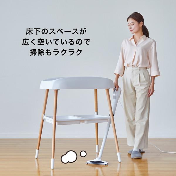 カトージ（KATOJI） おむつ替え台 ホワイト＆ナチュラル 01400