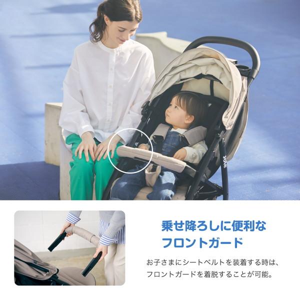 ジョイー Joie ベビーカー ライトトラックス3 DLX ブラック 41427 3輪ベビーカー (1ヶ月〜36ヶ月頃まで) 保証期間：1年の画像