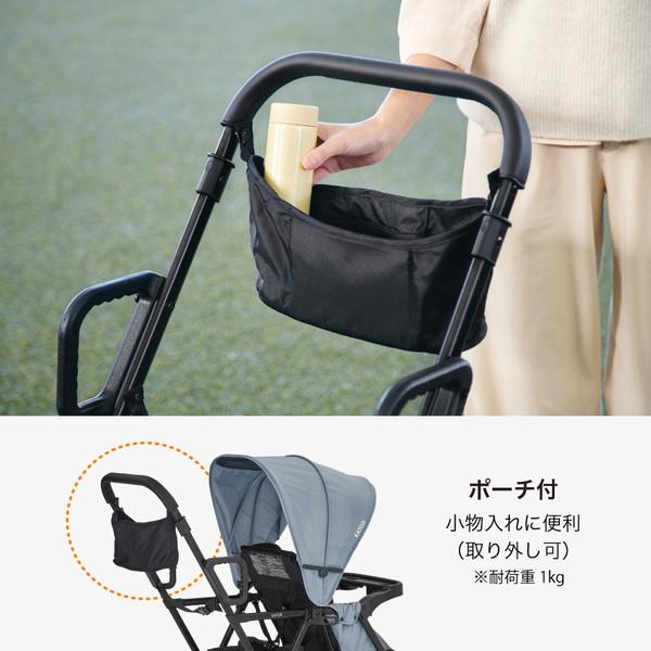 カトージ（KATOJI） ベビーカー 二人でゴー Sweetショコラ 41607 保証