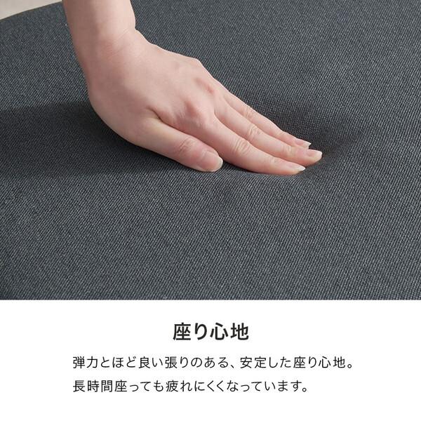 萩原 LT-3204MGY-06DGY-4S グレー/ブラウン×ダークグレー ダイニング4点セット メーカー直送