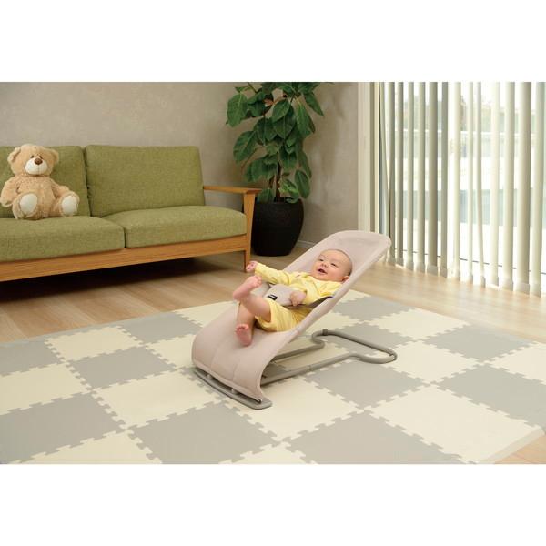 【ゆい】リッチェル　バウンシングシートＮ　ローズベージュ リッチェル バウンシングシートN ローズベージュ Richell