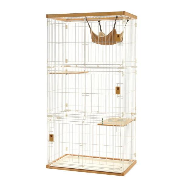リッチェル 木製お掃除簡単キャットサークル M（ライトブラウン リッチェル（Richell） 木製お掃除簡単キャットサークル M ライト