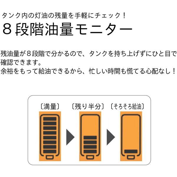 ダイニチ（Dainichi） DAINICHI FW-72NDX1 ムーンホワイト 石油ファン