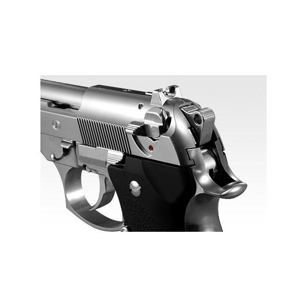 東京マルイ M92Fクロームステンレス ガスブローバック 対象年令18才以上 サバゲー エアガン ガスガン ブローバック 競技用 威力 飛距離 精度 重厚感_2