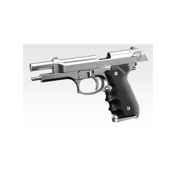 東京マルイ M92Fクロームステンレス ガスブローバック 対象年令18才以上 サバゲー エアガン ガスガン ブローバック 競技用 威力 飛距離 精度 重厚感_4