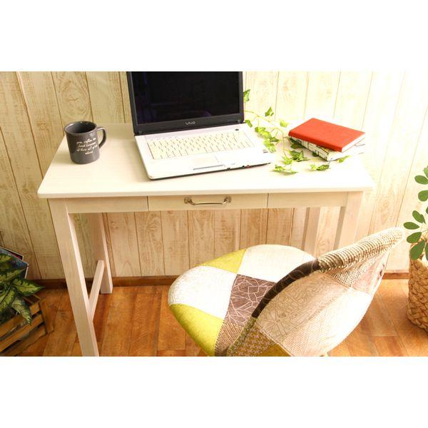 【新品・送料無料】デスク マンチェスター ホワイトウォッシュ 不二貿易（Fuji Boeki） 10885 デスクマンチェスター WHW ホワイト