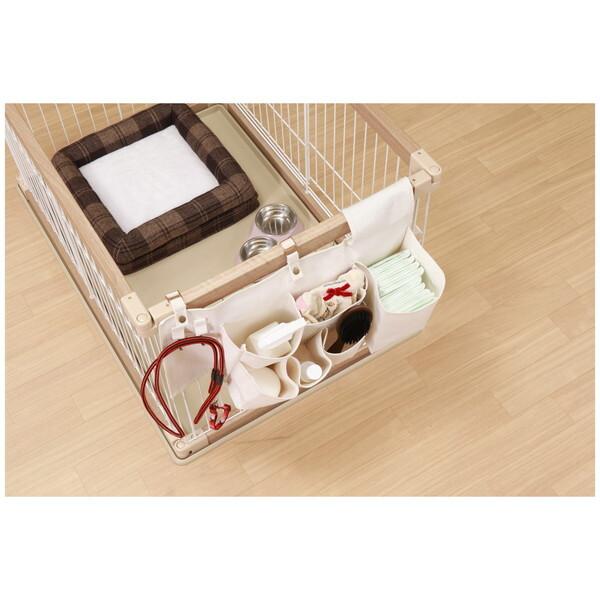 ペットゲージ C/D:45368] [セット数:6pcs] ペットケージ収納 BR ｜ ORDERING
