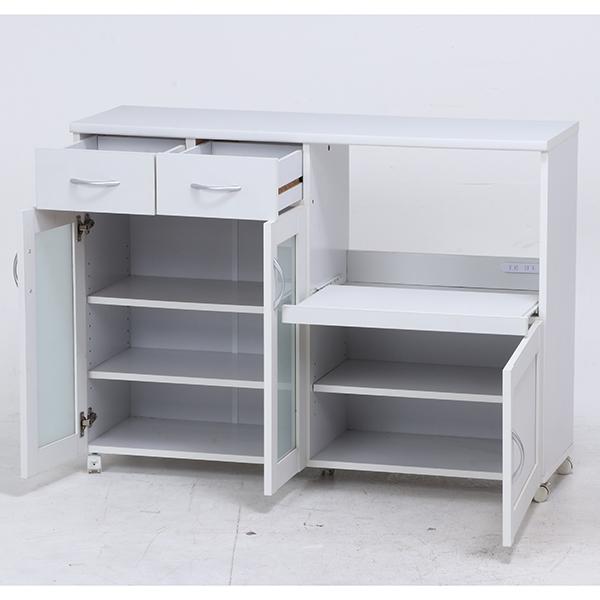 不二貿易 キッチンカウンター レンジ台 120幅 カウンター