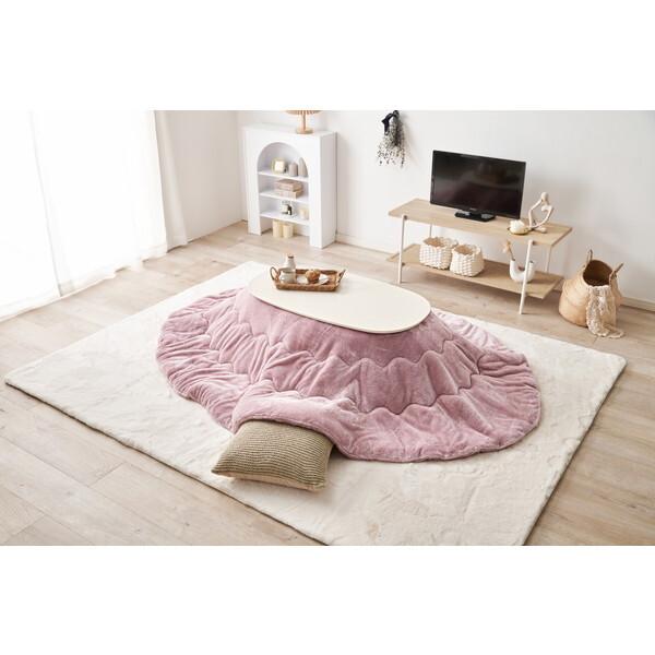 HAGiHARA（萩原） 270612530 こたつセット カルミナ95090WS メレンゲPI