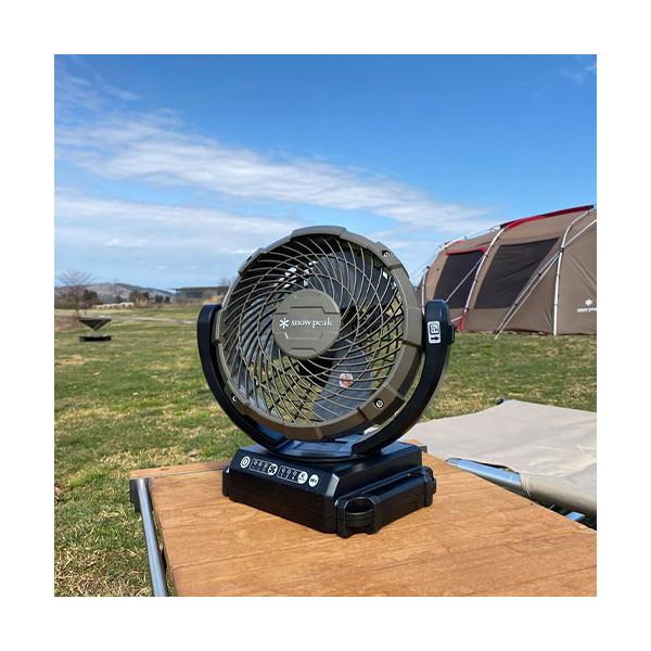 美品 peak 扇風機 snow peak サーキュレーター 静音 扇風機 スノーピーク 風量3