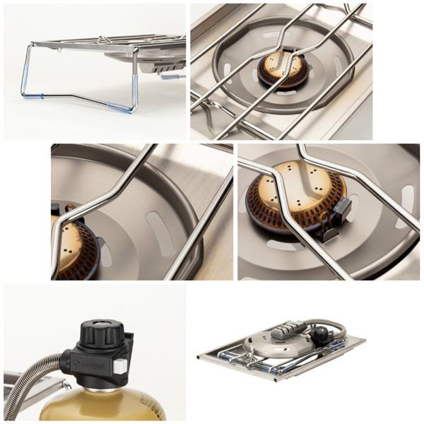 snow peak（スノーピーク） フラットバーナー GS-450R : MAXZEN Direct