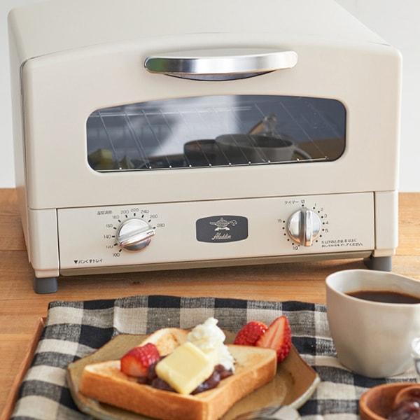 Aladdin - アラジン 新2枚焼きトースター AET-GS13C(W) 楽天市場】オーブントースター グラファイトトースター 2枚焼き