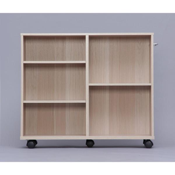 IRIS OHYAMA（アイリスオーヤマ） 収納カート ナチュラル SYR-7526