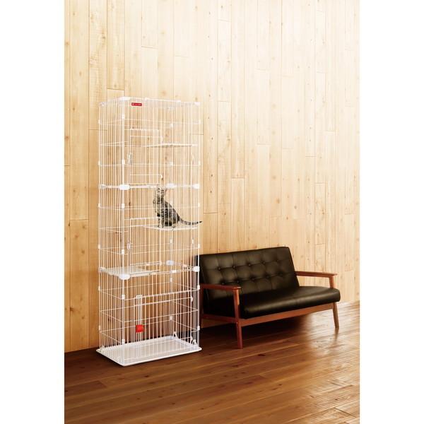 PSCC-753 アイリスオーヤマ スリムキャットケージ3段 メーカー直送 猫