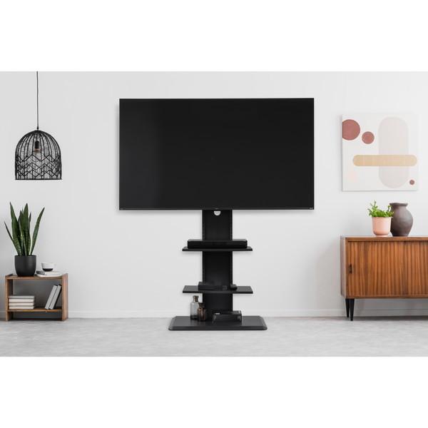 アイリスオーヤマ UTS-700R-BO スタンドテレビ台 ブラックオーク メーカー直送_1