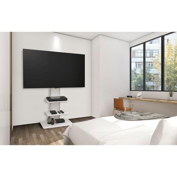 アイリスオーヤマ UTS-700R-OW スタンドテレビ台 オフホワイト メーカー直送_5