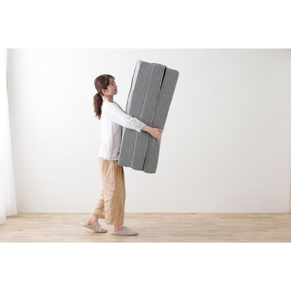 アイリスオーヤマ　4WAYSソファマットレス SMTB4-S グレー IRIS OHYAMA（アイリスオーヤマ） 4WAYSソファマットレス ソファ