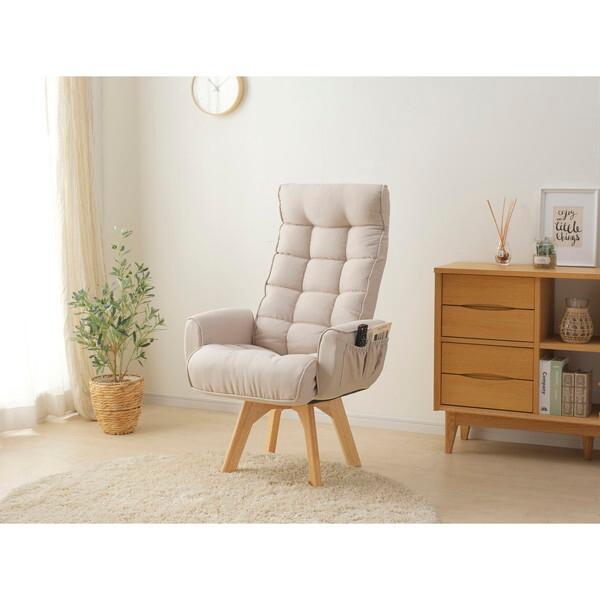 IRIS OHYAMA アイリスオーヤマ FACN-KHB アイボリー 回転ファブリック