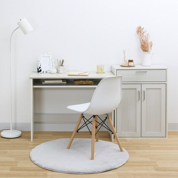 白井産業 FUL-7090DESK WH シンプルワークデスク フルニコ ホワイト