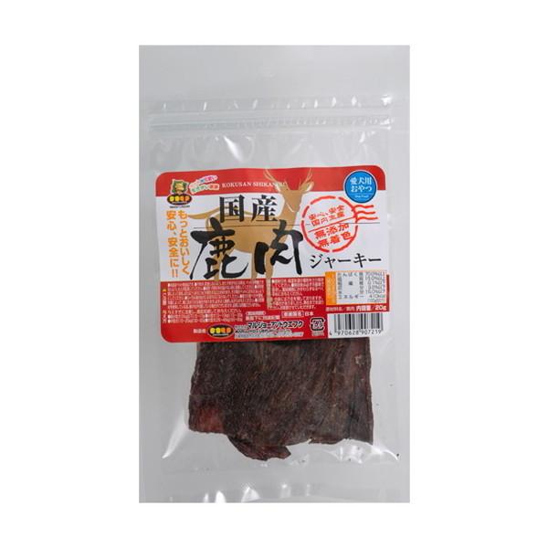 マルジョー＆ウエフク 鹿肉ジャーキー 20g : MAXZEN Direct Yahoo!店