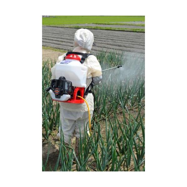 工進 ES-10PDX 背負い式エンジン動噴 10L 2サイクル シングルピストン式 カバー付き_6