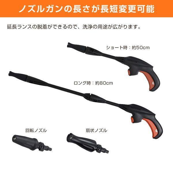 【美品】工進　KOSHIN SJC-3625 高圧洗浄機　バッテリー付き 工進の高圧洗浄機SJC-3625ならボクらの農業EC