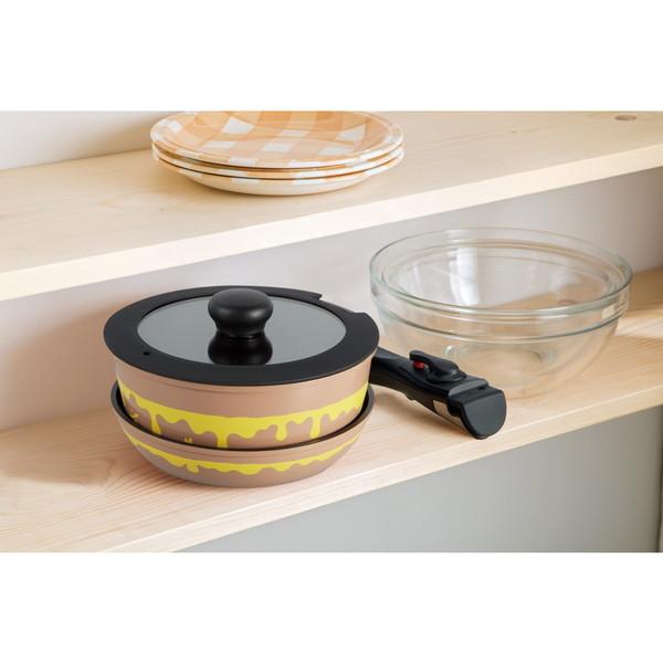 スケーター 取っ手が取れる 鍋 & フライパンセット ディズニー