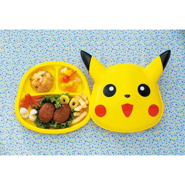 スケーター LUPD2 ピカチュウ 立体 ランチプレート 蓋つき : MAXZEN