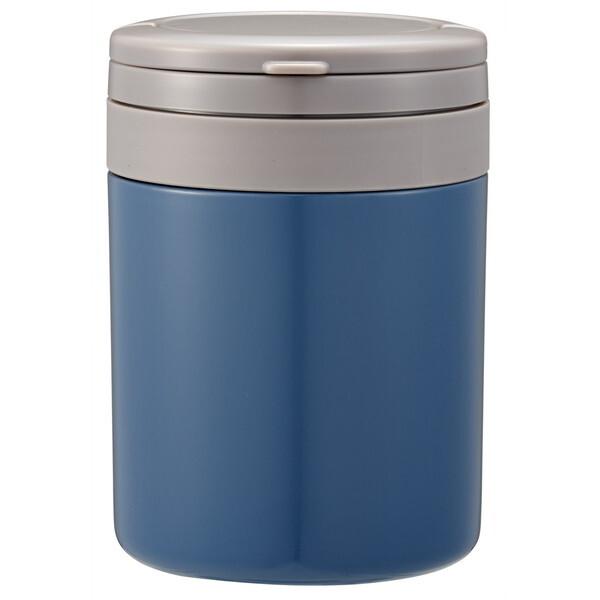 スケーター LJFO5AG アッシュブルー 保温 保冷 スープジャー 大容量