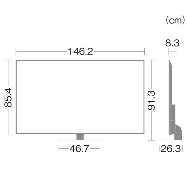 SHARP（シャープ） テレビ 65型 液晶テレビ アクオス 65インチ TV 4T